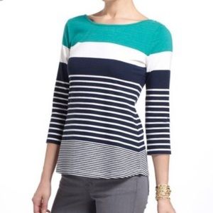 EUC Anthropologie boatneck by One September